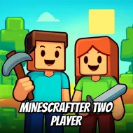 Minescraftter Two Player - Co-op Adventure game
