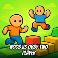 Noob Vs Obby Two Player - Co-op Adventure game