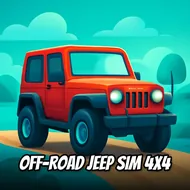Off-road Jeep Sim 4x4 - 2 Player Racing game